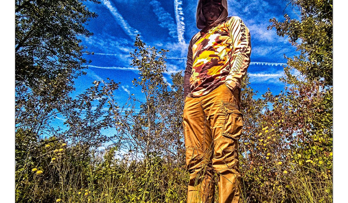 Dipteria en tenue de pêche à vue - - Dipteria guide de pêche