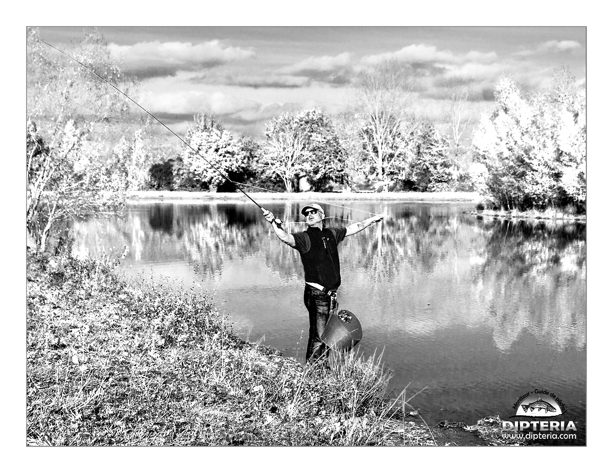 Cours de lancer pêche Mouche | Dipteria Guide de pêche