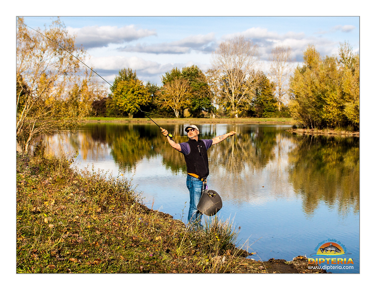 Cours de lancer pêche mouche | Dipteria Guide de pêche